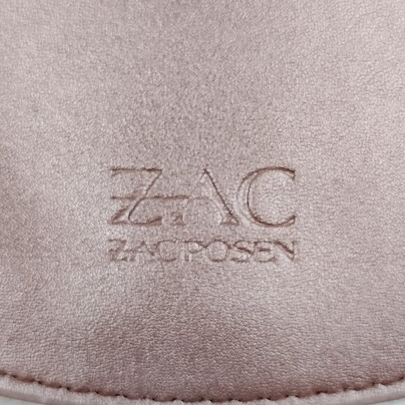 Zac Posen Bloomingdales Rose Gold Faux Leather Pouch Cross Body Mini Bag - Picture 3 of 8